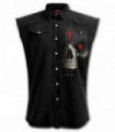 DARK DEATH - Sleeveless work shirt