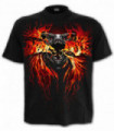 GOT - DRACARYS - Camiseta gótica negra