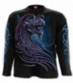 DRAGON BORNE - Black gothic long sleeve t-shirt