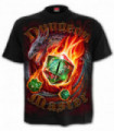 DUNGEON MASTER - Camiseta gótica negra