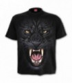 TRIBAL PANTHER - T-Shirt Black