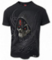 DARK DEATH - T-Shirt Crâne en coton biologique