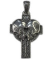 Pendentif en forme de croix - Argent 925 H - DARK LOVE