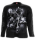 T-Shirt manches longues chat sur une moto - NEUF VIES