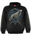 CELTIC WOLF - Hoody Black