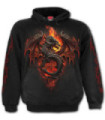 INFERNAL DUEL - Hoody Black (Plain)