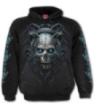 Sweatshirt à capuche gothique noir - HUMAIN 2.0