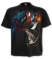 Camiseta gótica negra - MIDNIGHT BLUES