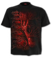 VECNA - SUFFER - Front Print T-Shirt Black