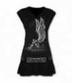 ENSLAVED ANGEL - Stud Waist Mini Dress Black (Plain)