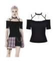 T-shirts dos nu punk pour femmes
