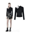 Women's Long Sleeved Ropes One Shoulder Sexy T-shirts
