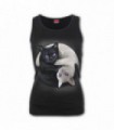 YIN YANG CATS - Razor Back Top Noir (Nature)