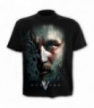 RAGNAR FACE - Camiseta negra