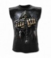 GAME OVER - Sleeveless T-Shirt Black (Plain)