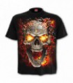 SKULL BLAST - Camiseta negra para niños