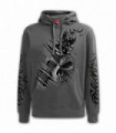 NIGHT RIFFS - Hoody Charcoal (Plain)