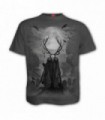 HORNED SPIRIT - T-Shirt Charcoal (Plain)