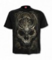 DRACO SKULL - T-Shirt Black