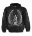 CAPTIVE SPIRITS - Sudadera negra con capucha (Nature)