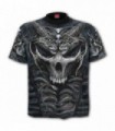 SKULL ARMOUR - T-Shirt Allover Noir