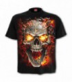 SKULL BLAST - T-Shirt Black