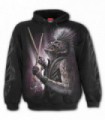 ZOMBIE BACKBEAT - Hoody Black (Plain)