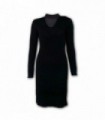 GOTHIC ELEGANCE - Neck Band Elegant Dress (Plain)