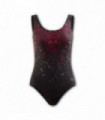 BLOOD ROSE - Allover Scoop Back Padded Swimsuit