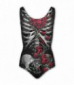 ROSE BONES - Allover Scoop Back Padded Swimsuit