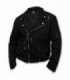 METAL STREETWEAR - Veste motard doublée Noir