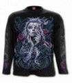 ROCOCO SKULL - Longsleeve T-Shirt Black