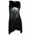 VAMP CAT - Goth Bottom Camisole Dress Black (Plain)