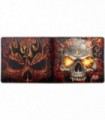 SKULL BLAST - Porte-monnaie pliable avec blocage RFID et boîte cadeau