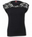 URBAN FASHION - Dentelle Shift Elegant Top (uni)