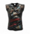 ASSASSINS CREED IV BLACK FLAG - Allover Sleeveless T-Shirt Noir