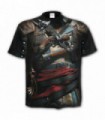 ASSASSINS CREED IV BLACK FLAG - Allover T-Shirt Black