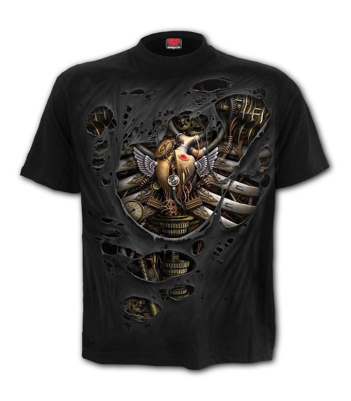 Camiseta - STEAM PUNK RIPPED