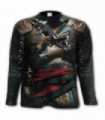 ASSASSINS CREED IV BLACK FLAG - Allover Longsleeve T-Shirt Black