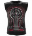 BLEEDING SOULS - T-Shirt sans manches Noir (Nature)