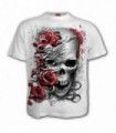 SKULLS N' ROSES - T-Shirt White (Plain)