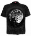 KILLING MOON - Camiseta con estampado de desplazamiento